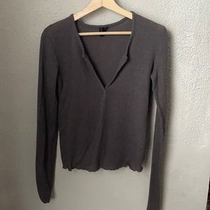 Out from under waffle long sleeve